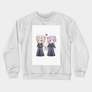 FFXIV Emet-Selch Hythlodaeus Hades Hythades Hythemet Cats Crewneck Sweatshirt